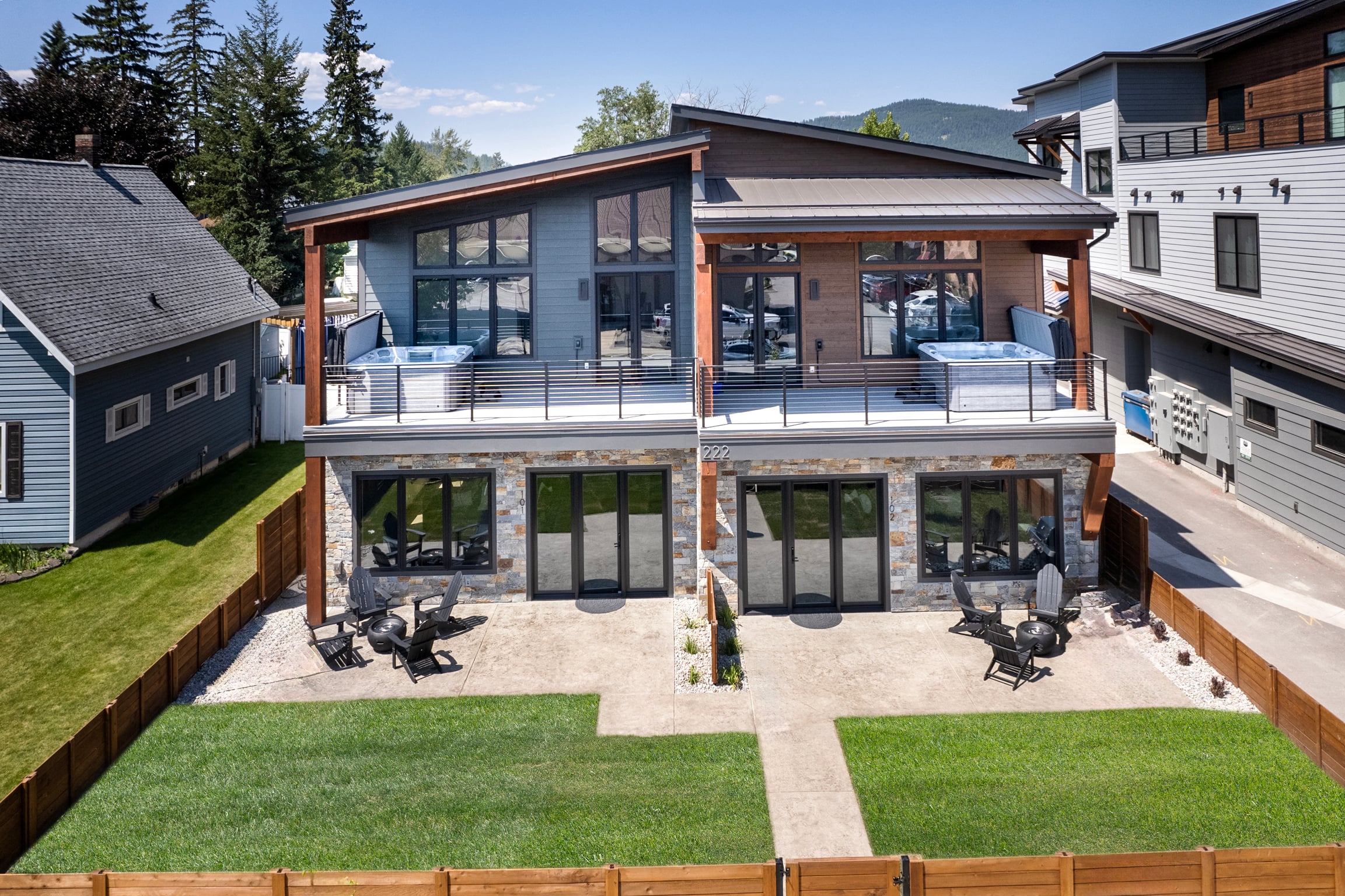 Alpine Cascade View