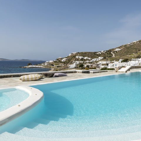 Stroll down to the beach or spend the day by the pool