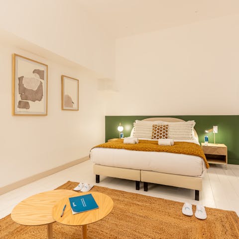 Wake up feeling fresh and ready to explore the City of Lights