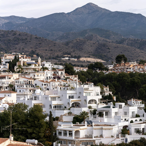 Stay in the heart of the picturesque town of Nerja