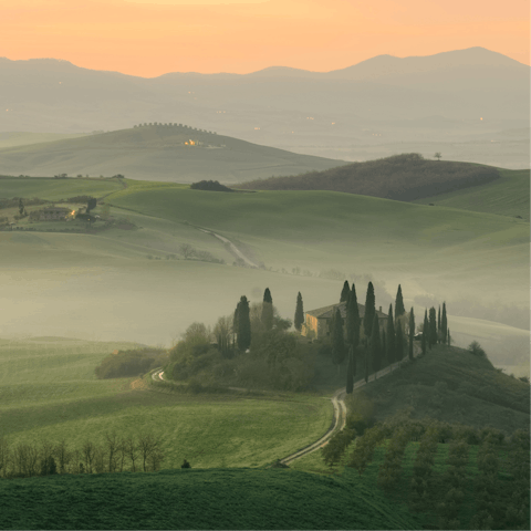 Explore this corner of Tuscany, including nearby Buonconvento