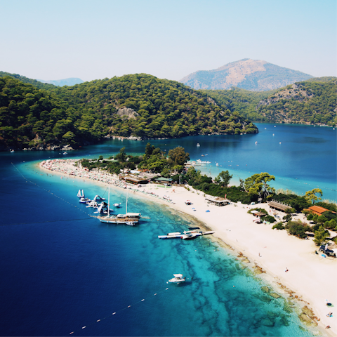 Stay just 5.5 kilometres away from Oludeniz Beach and Blue Lagoon