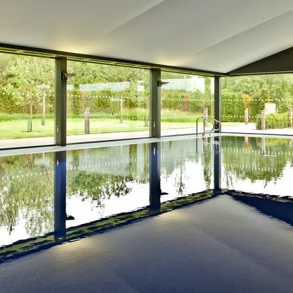 Make morning laps in the shared pool part of your new everyday