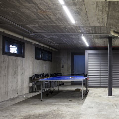 Show off your table tennis skills