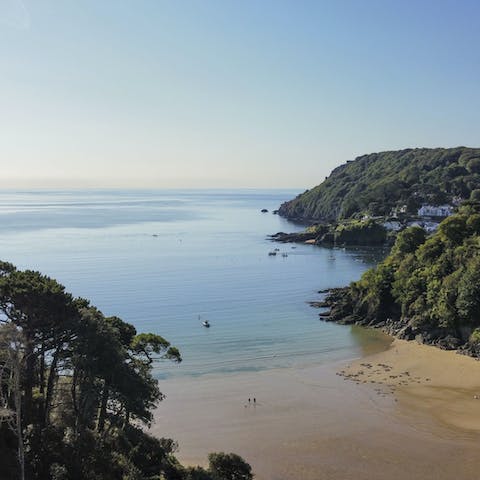 Head to North Sands for a dip, just a flip-flop away