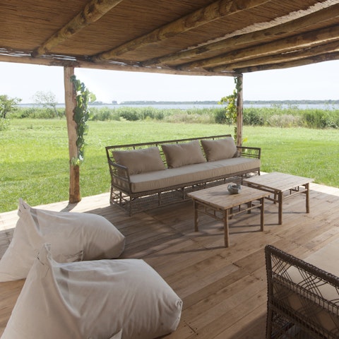 Sit out late enjoying the peace of this beautiful setting