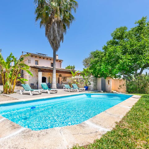 Guests enjoyed this home's quiet location, in a rural area away from the hustle and bustle.