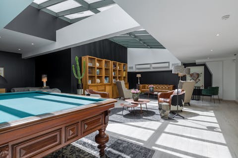 Play a game of pool in the communal lounge