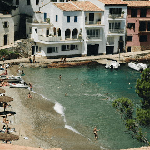 Pack a beach bag and explore the pretty beaches of Begur