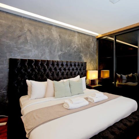 Retreat to the two comfortable bedrooms for a good night's sleep