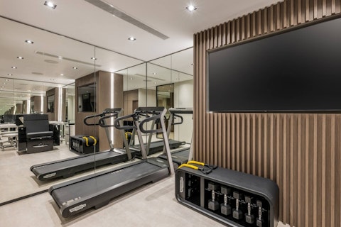 Wake up with a quick cardio session in the fitness room