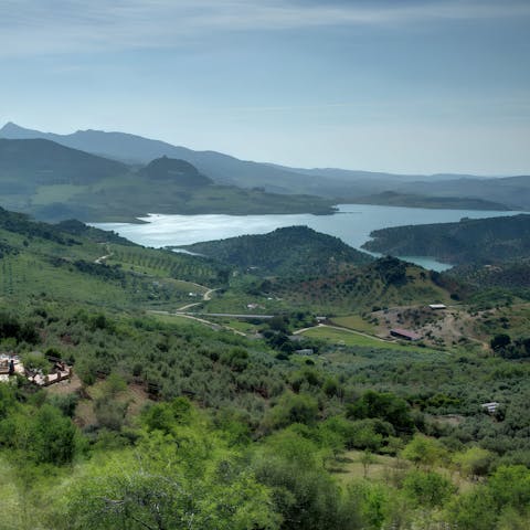 Stay in the Andalusian village of El Gastor – around a thirty-minute drive from the historic sites of Ronda