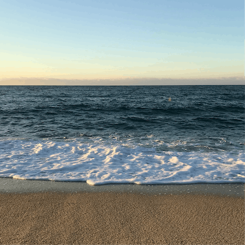Mosey down to the golden sands of Ammes Beach, within walking distance