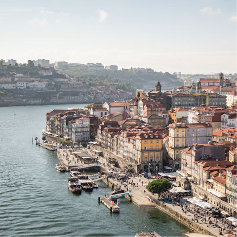 Stay within walking distance of Porto's shops and restaurants
