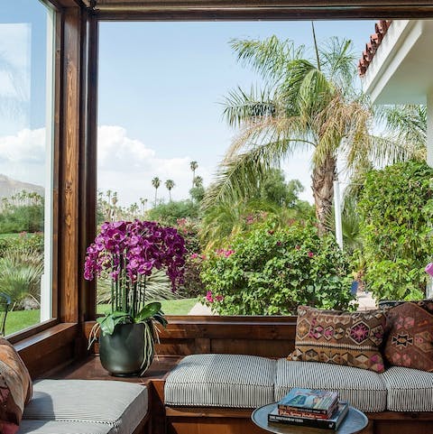 Daydream in the reading nook