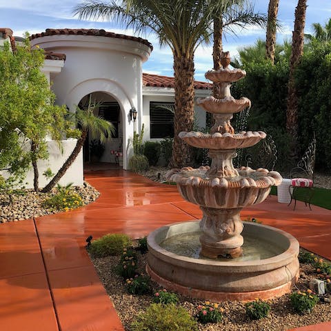 Admire Moorish architecture