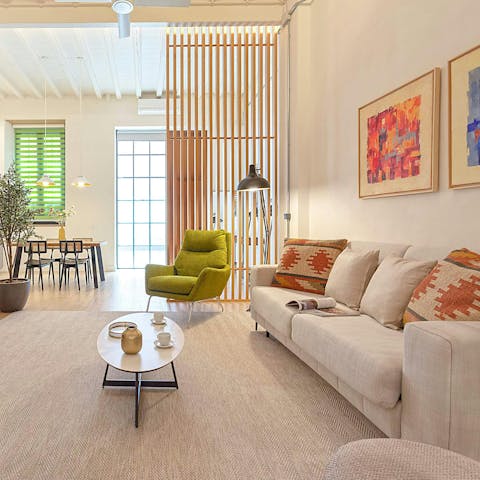 Turn the key onto stylish, loft-style living