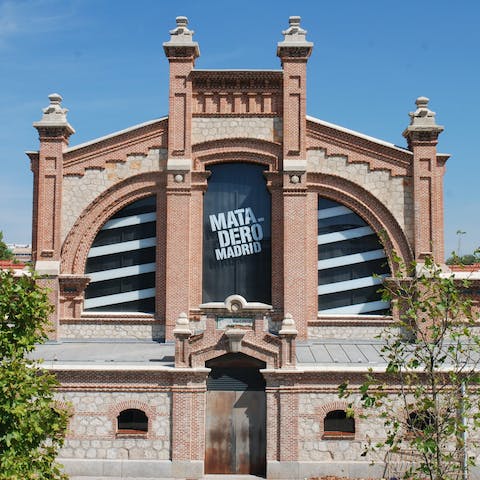 Grab a dose of culture at the nearby Museo del Matadero