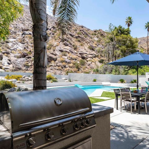 Throw on the barbecue and enjoy al fresco dining