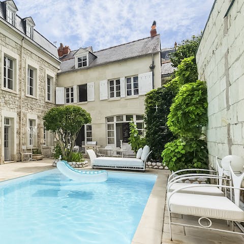 Take a dip in the pool