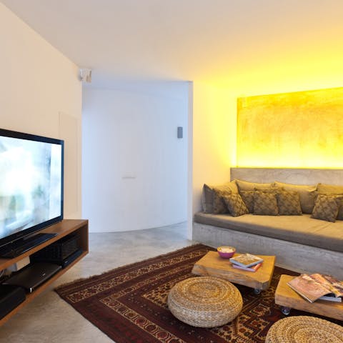 Get together for a cosy night at the movies