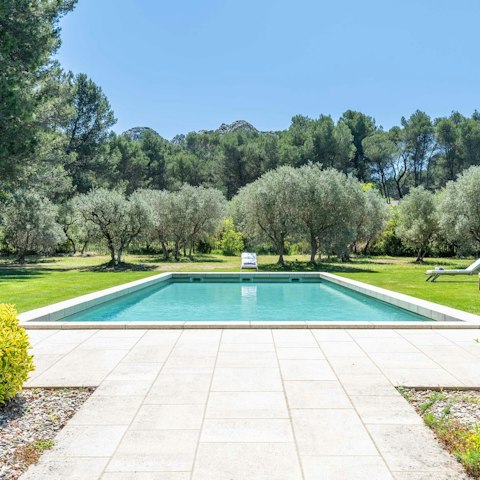 Savour sunny afternoons on the lawn or in the pool
