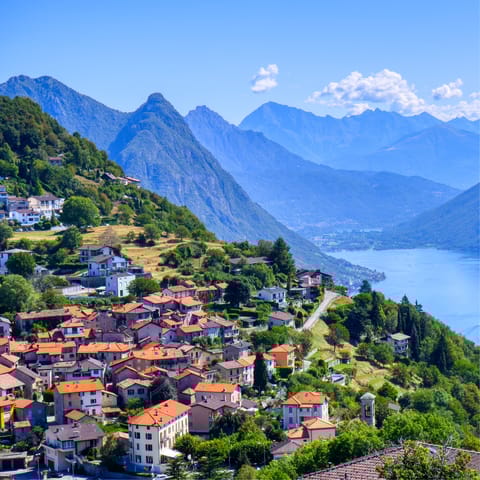 Explore the beautiful city of Lugano, you're around a twenty-minute walk to Piazza Della Riforma, the heart of the city