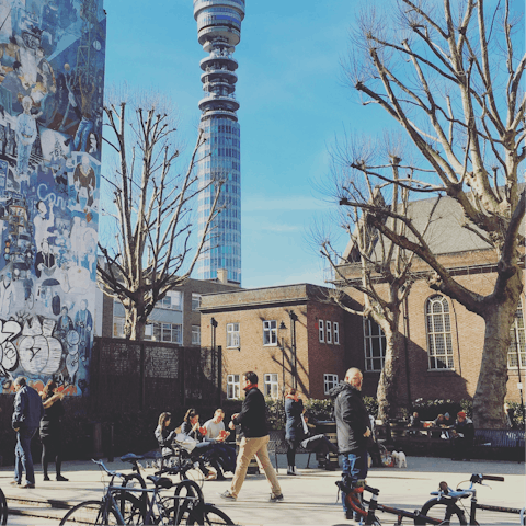 Stay in the heart of Fitzrovia, one of central London's most beautiful neighbourhoods