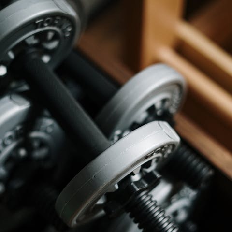 Start your day with an energising workout in the fitness centre