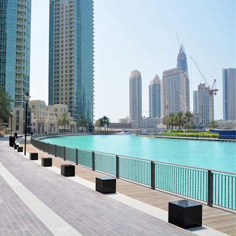 Stay in a sought-after location on the Dubai Marina