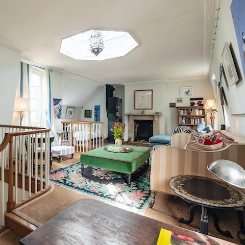 Enjoy the colourful, eclectic decor of this quirky home