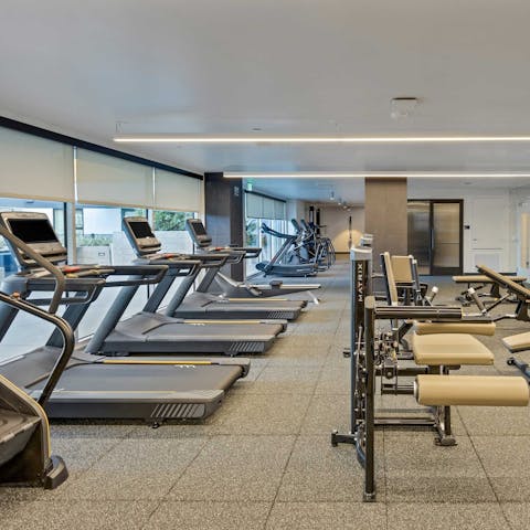 Uplift your stay with an energising workout in the gym