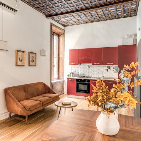 Wind down with drinks at home or head to a local bar