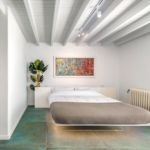 Marvel at the lovingly-designed bedrooms, each with their own unique style