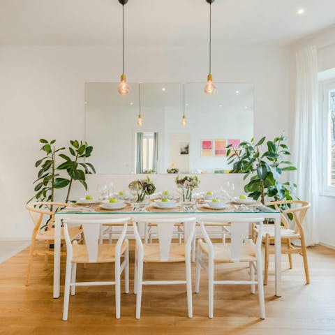 Enjoy some matuffi at the dining table