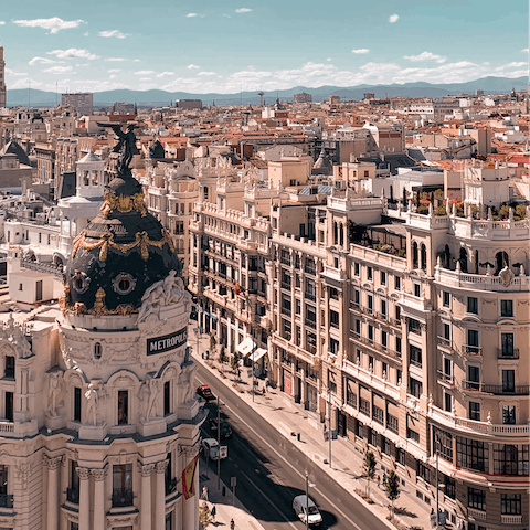 Wind your way through the lively and historic streets of Madrid’s Malasaña district