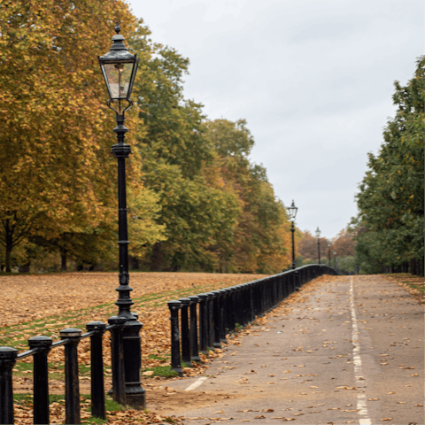Stay in Kensington, between Hyde Park and Holland Park