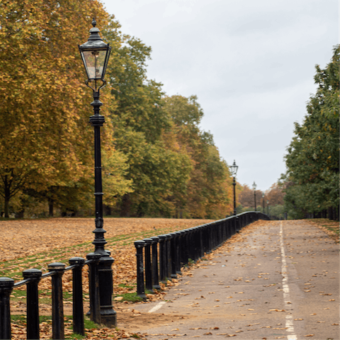 Stay in Kensington, between Hyde Park and Holland Park