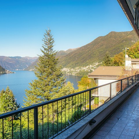 Feel inspired by the views while relaxing on the terrace