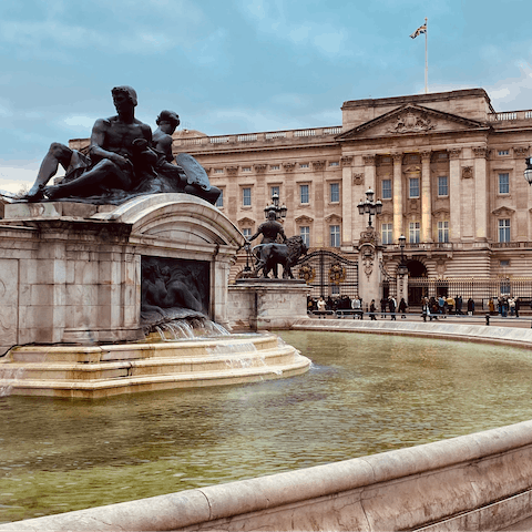 Take a tour of Buckingham Palace's opulent State Rooms during the summer months