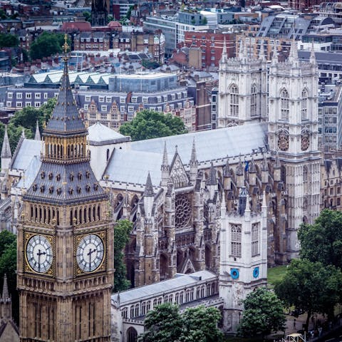 Hop on the train to London – you can be there in under an hour