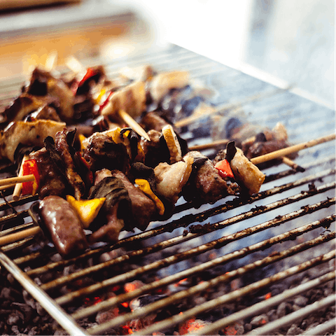 Grill up a treat on the barbecue for a family dinner