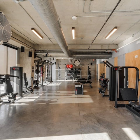 Begin your day on an active foot with a session in the on-site fitness centre
