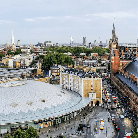 Stay a short tube journey from central London