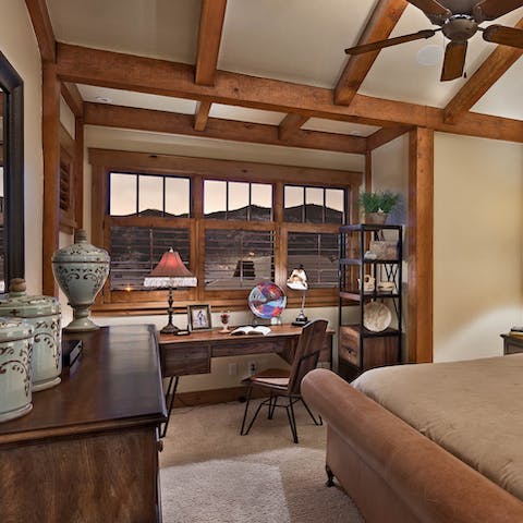 Mountain views to wake up to