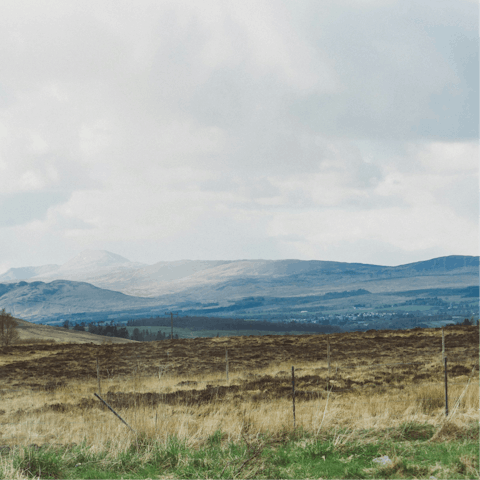 Begin your Scottish adventure with a trip to the Trossachs mountains