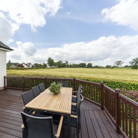 Enjoy incredible views while sipping drinks on the terrace