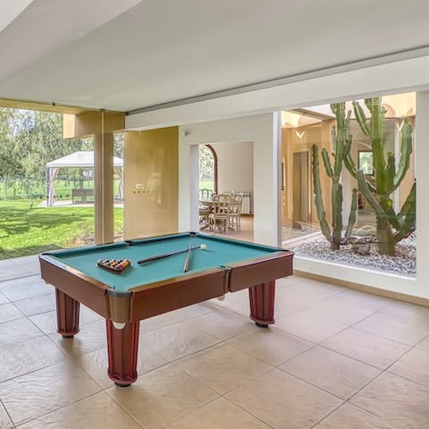 Let the games begin – will you play pool, table tennis or foosball?