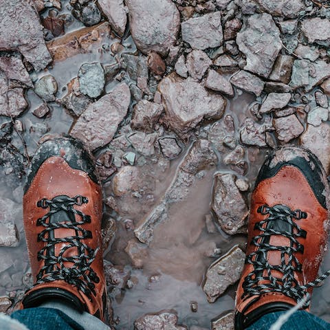 Bring your hiking boots to this prime walking country