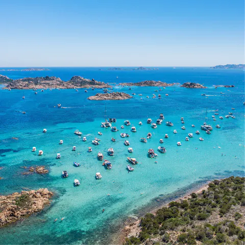 Drive down to the nearby seaside town of Palau and enjoy wonderful restaurants and shopping by the sea